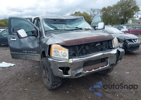 2014 Nissan Titan Sl из США, поврежденный, VIN 1N6BA0EC3EN509578